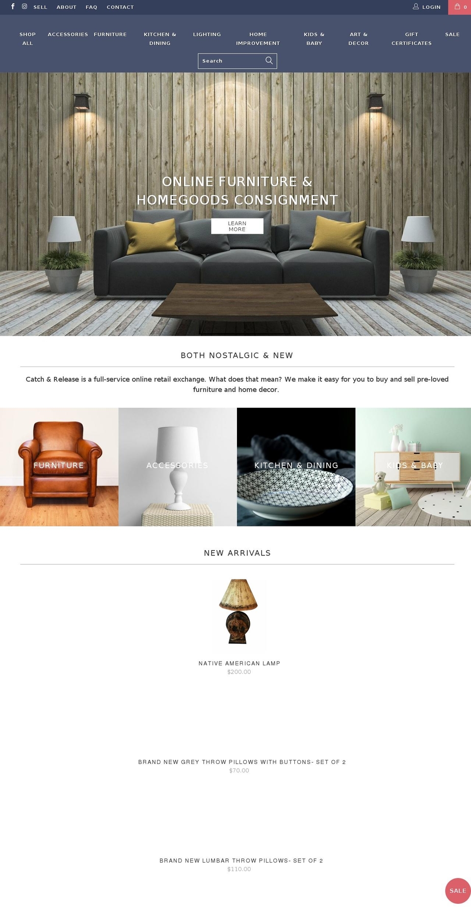 catchandreleasejh.com shopify website screenshot