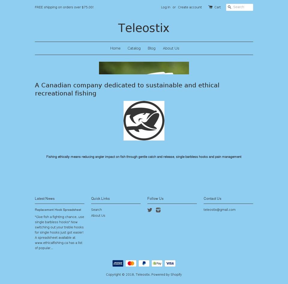 catchandrelieve.com — Shopify storefront screenshot