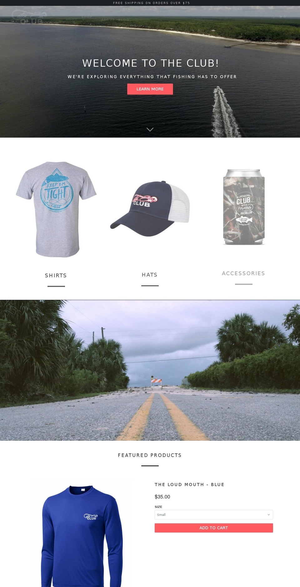 catchemclub.com shopify website screenshot