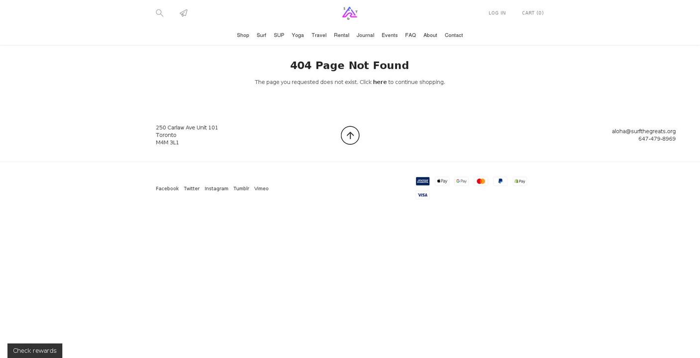 catchinacold.com — Shopify storefront screenshot