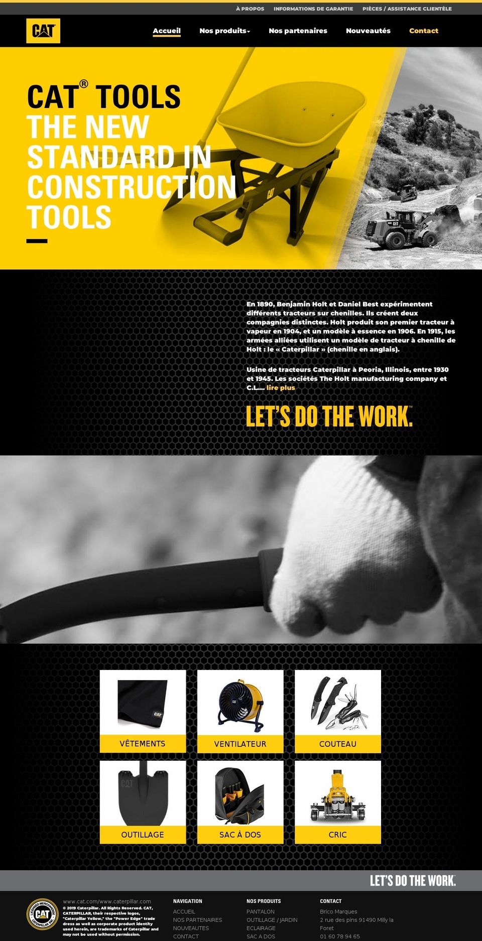 catdistribution.com — Shopify storefront screenshot