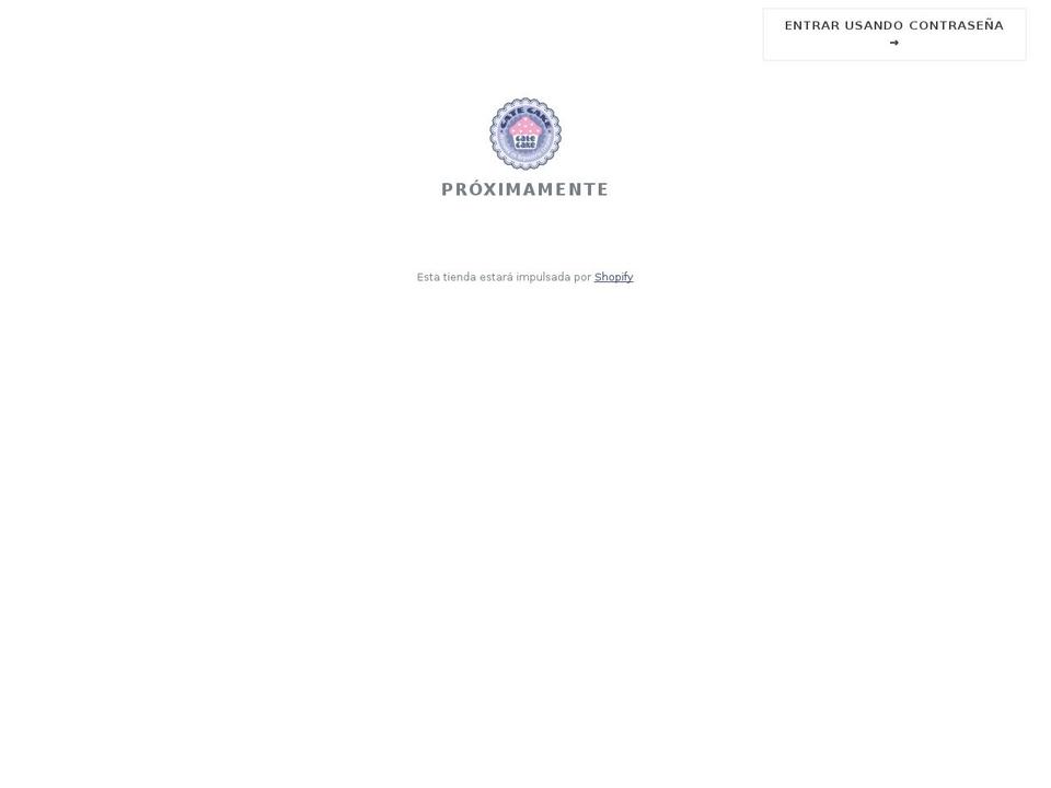 catecake.com — Shopify storefront screenshot