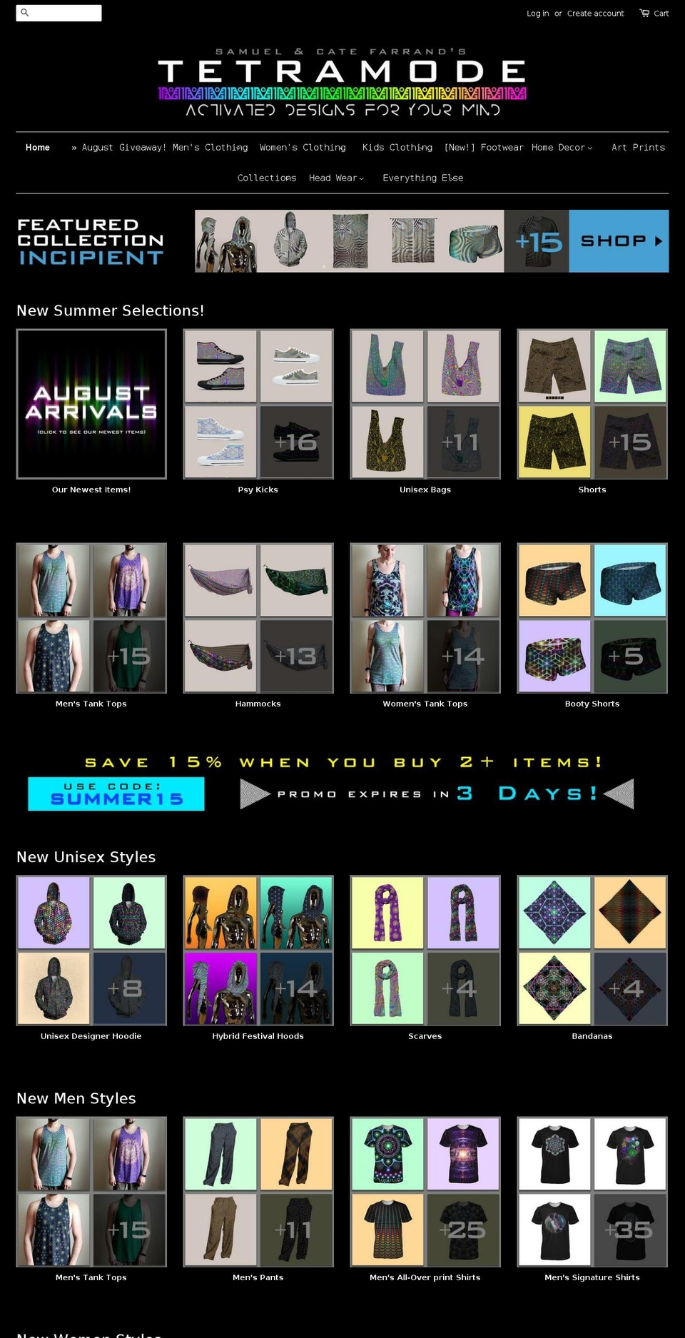 catefarrand.com — Shopify storefront screenshot