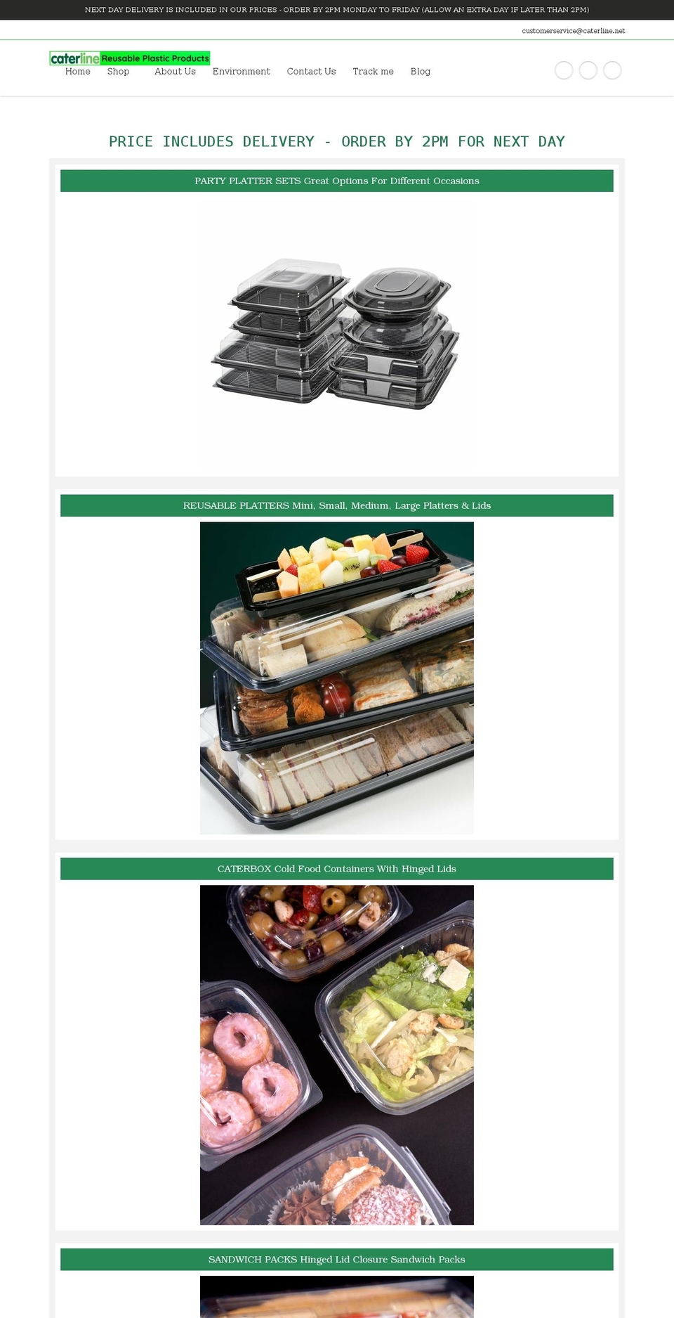 caterline.net shopify website screenshot