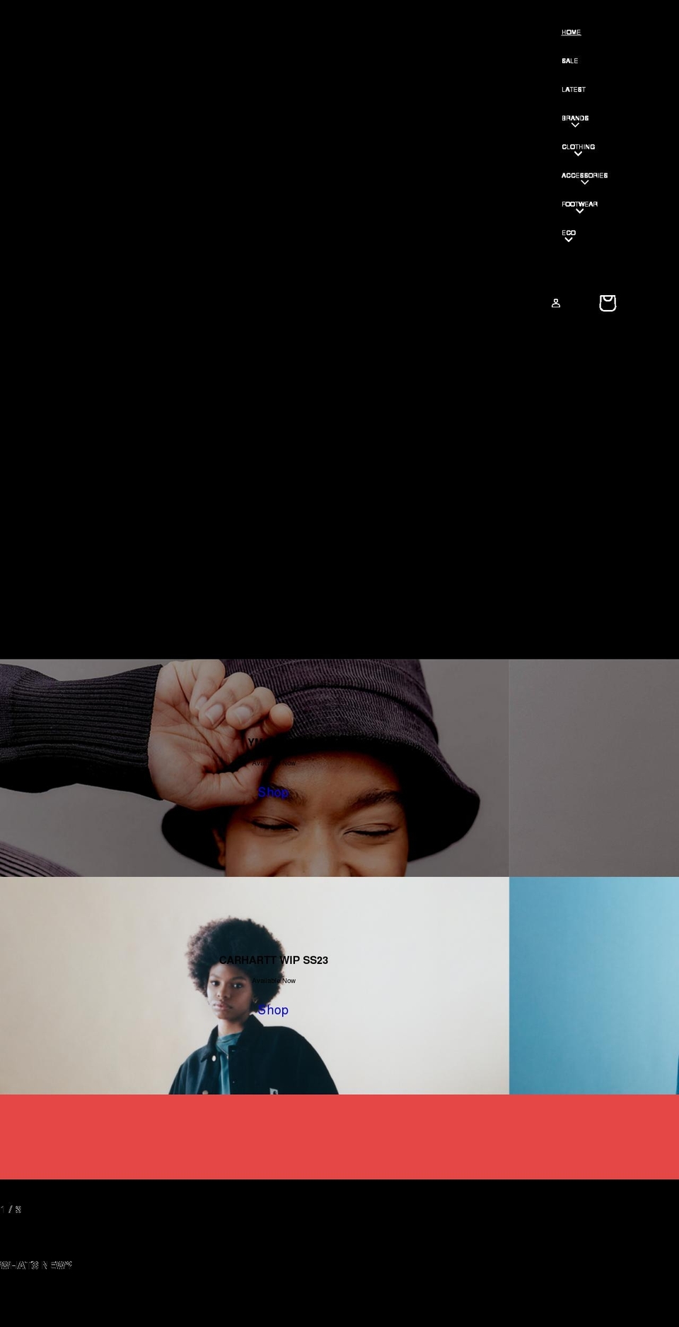 catfishwomen.com shopify website screenshot