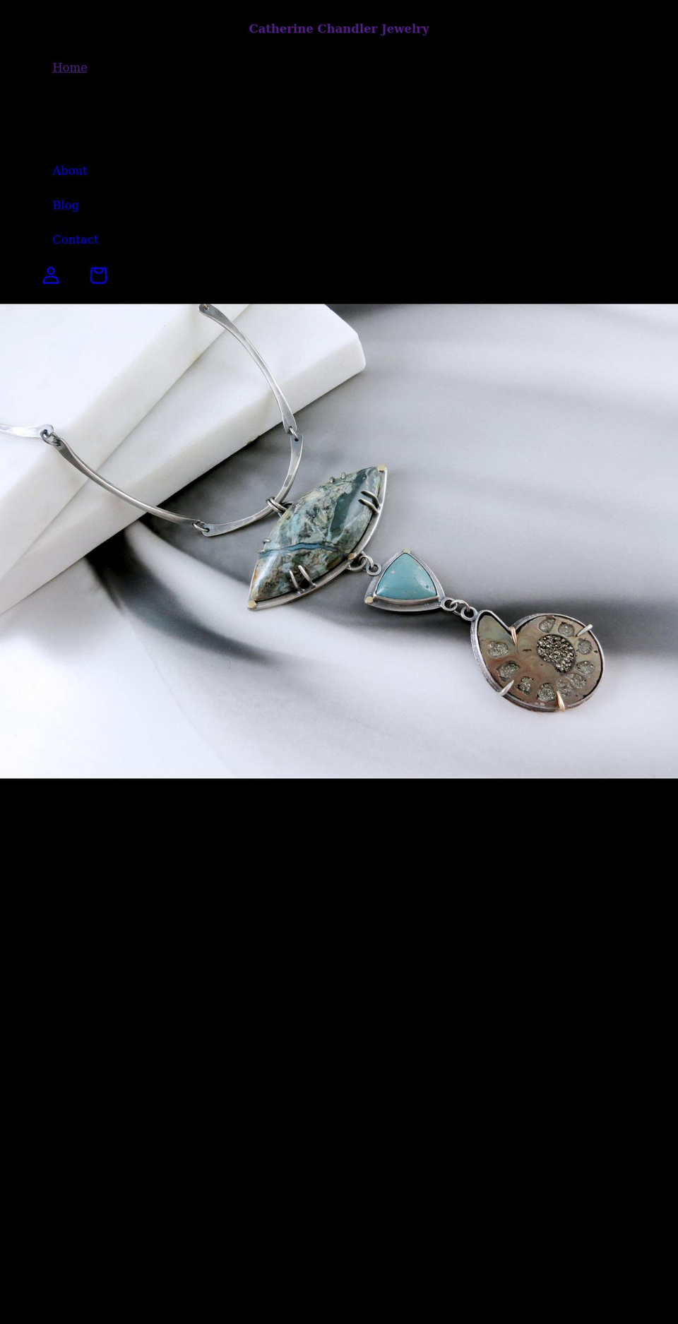 catherinechandler.com shopify website screenshot