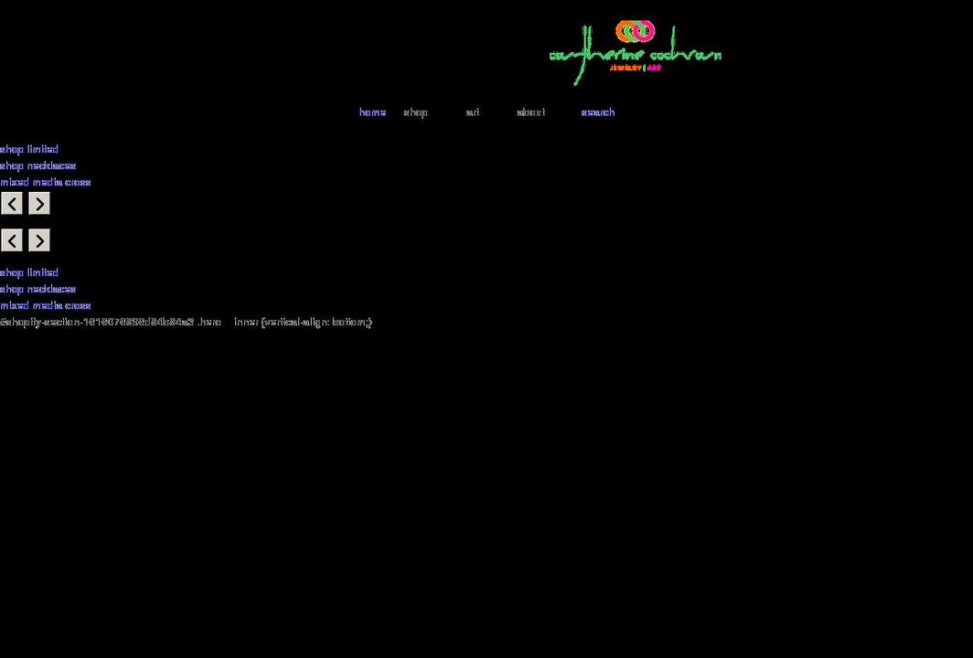 catherinecochranart.com shopify website screenshot