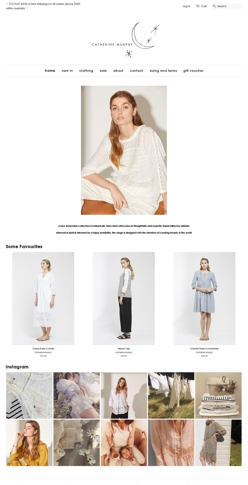 catherinemurphy.net.au shopify website screenshot