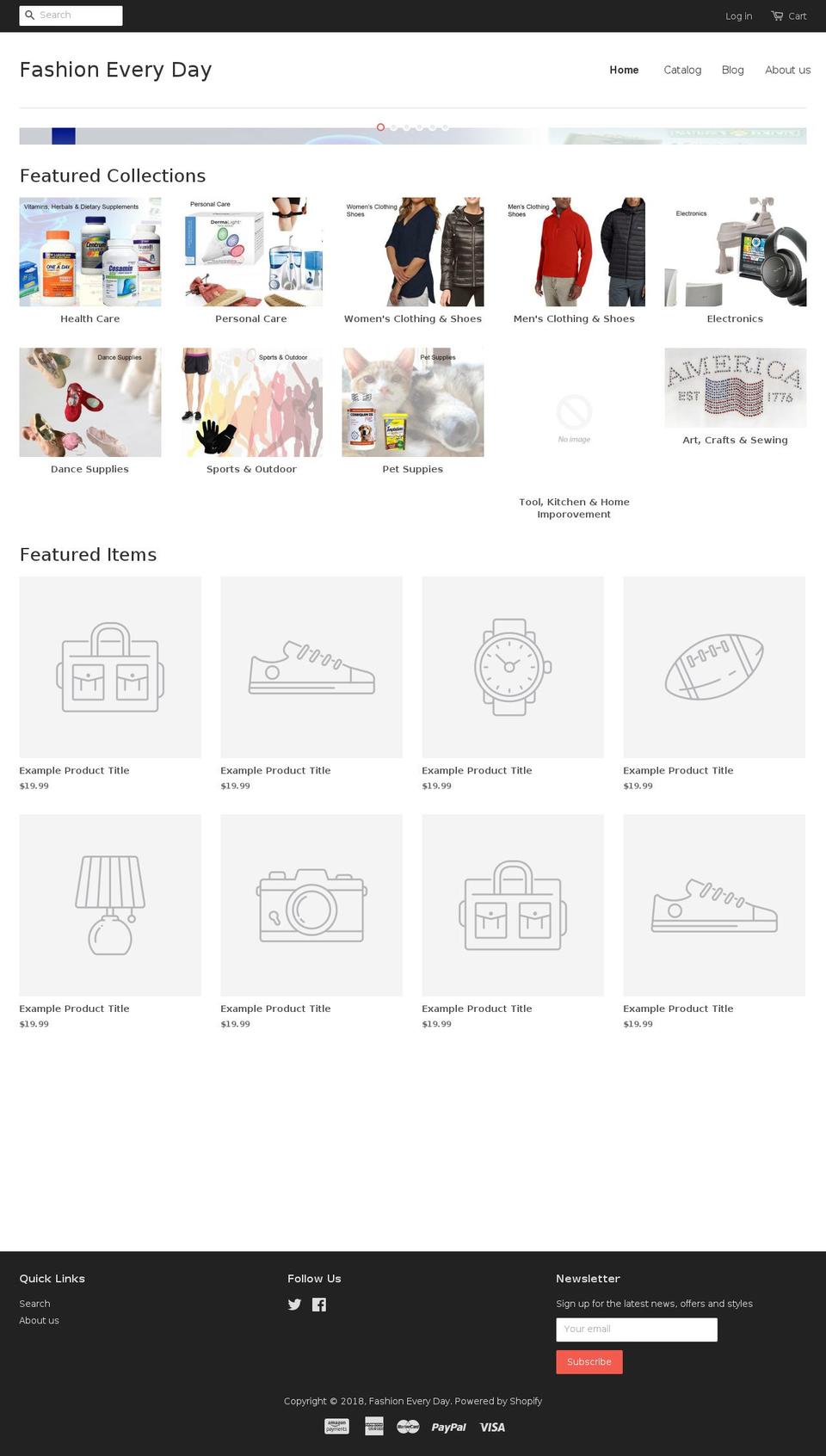 catherinesrhinestone.com — Shopify storefront screenshot