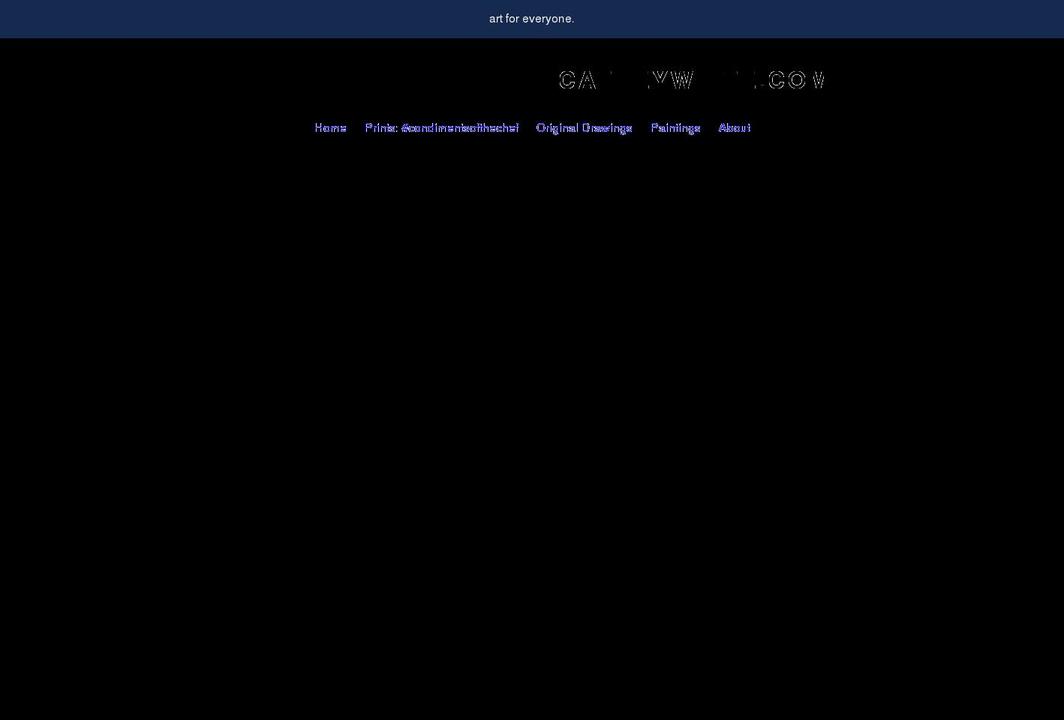 catheywhite.com shopify website screenshot