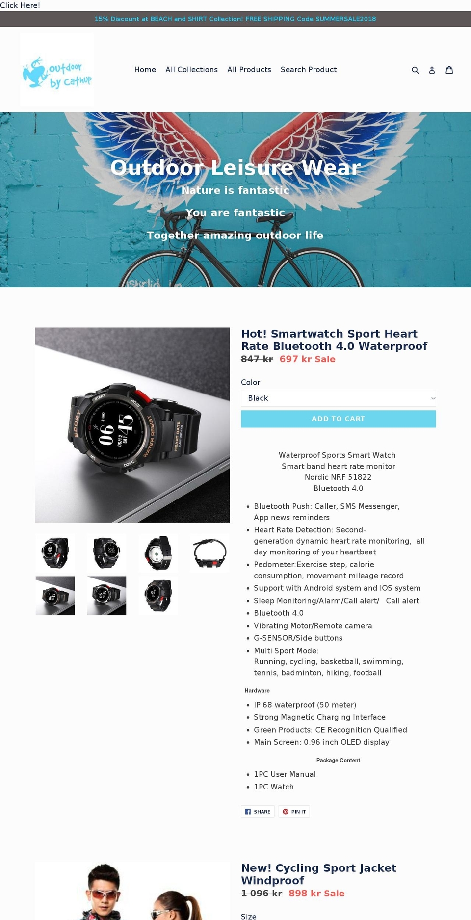 cathup.com — Shopify storefront screenshot