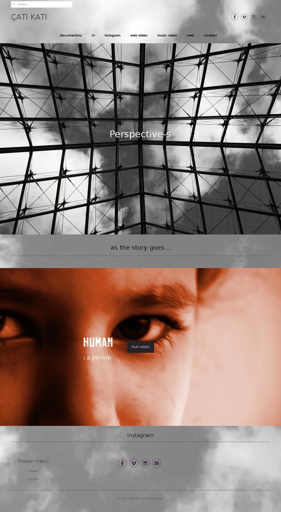 catikatifilm.com shopify website screenshot