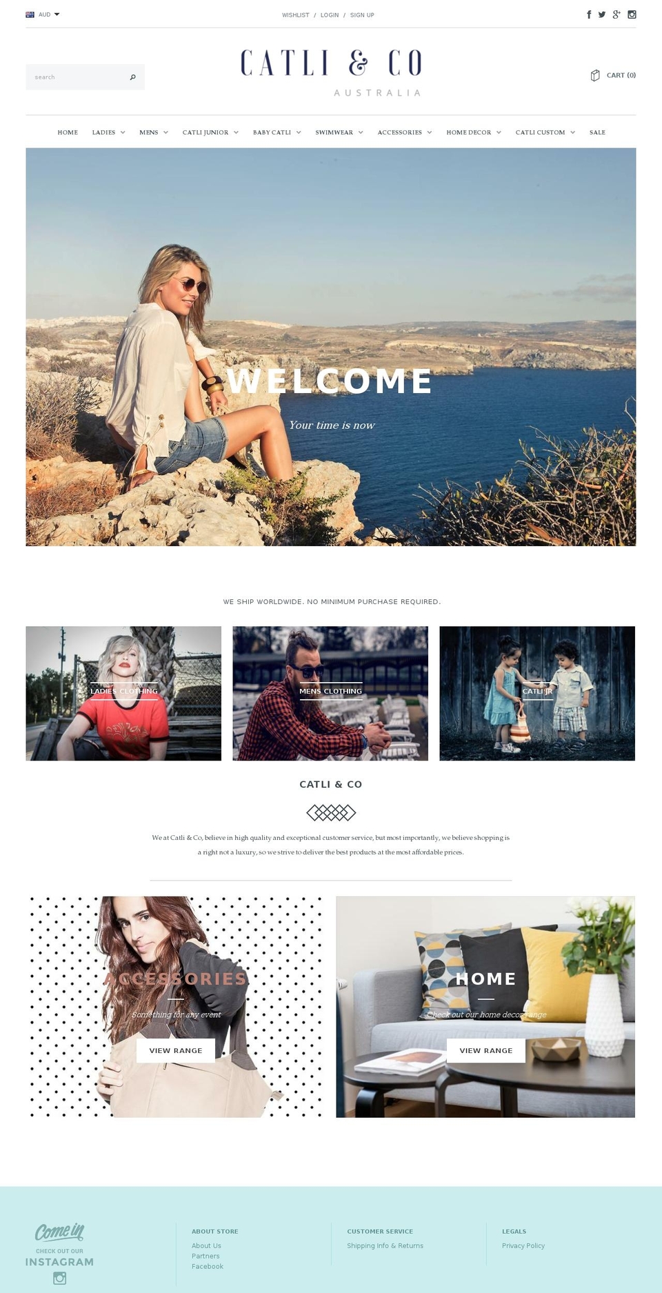 catlico.com — Shopify storefront screenshot