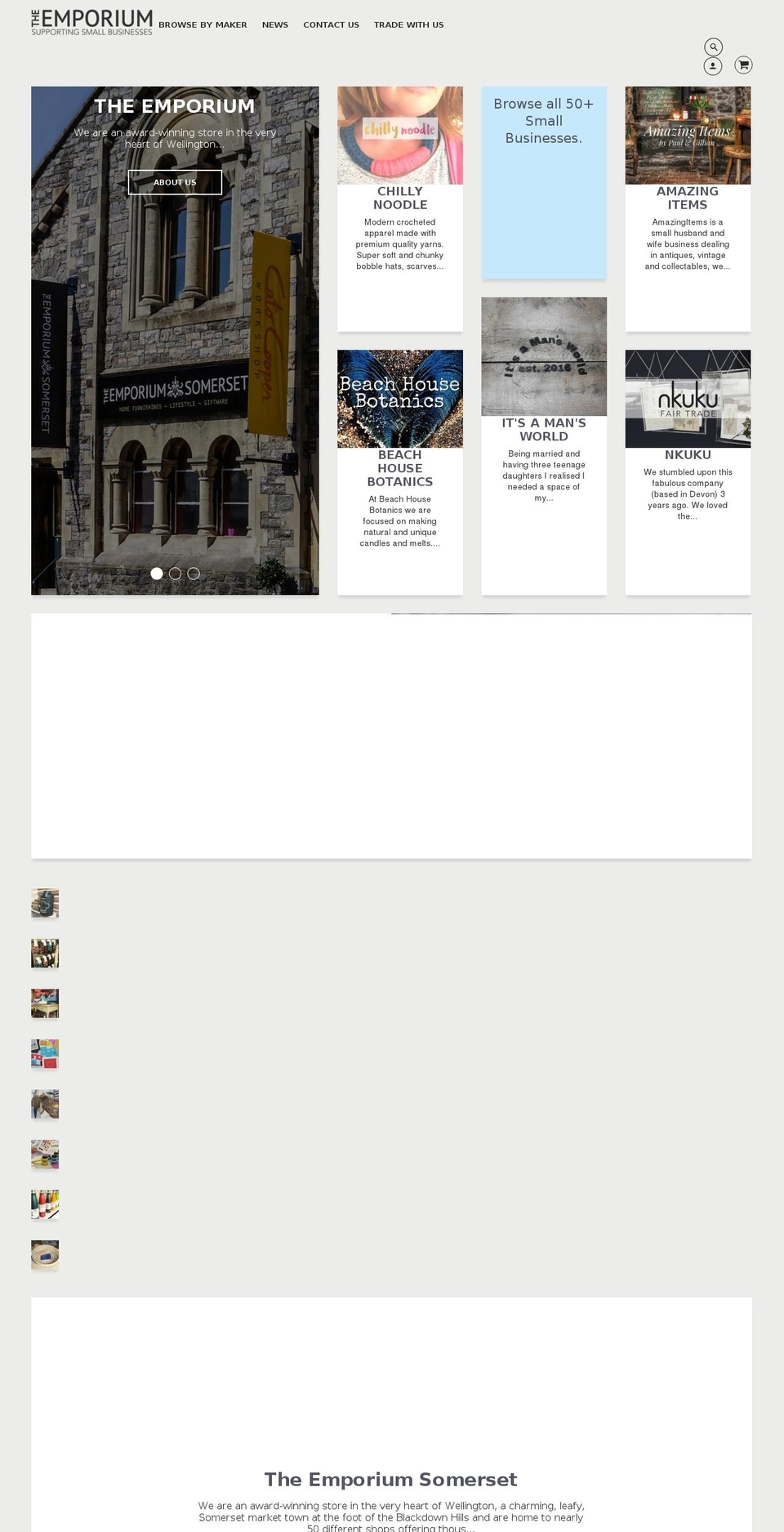 catocooper.com — Shopify storefront screenshot