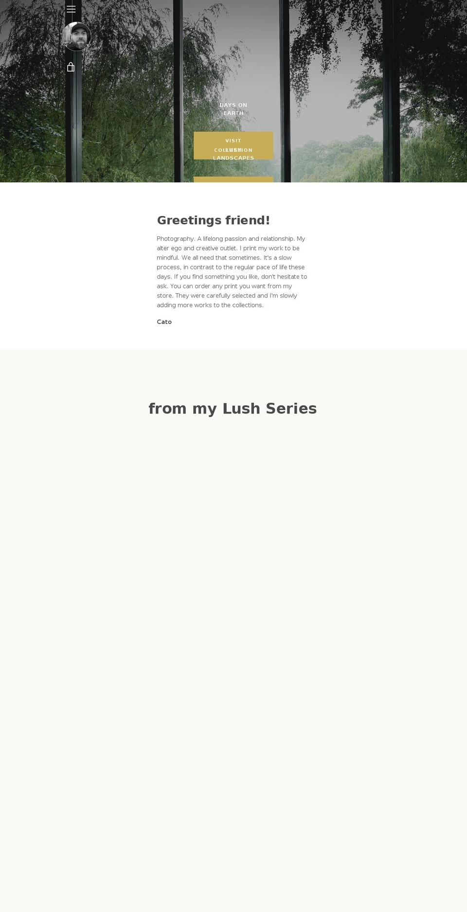 catosalter.com — Shopify storefront screenshot