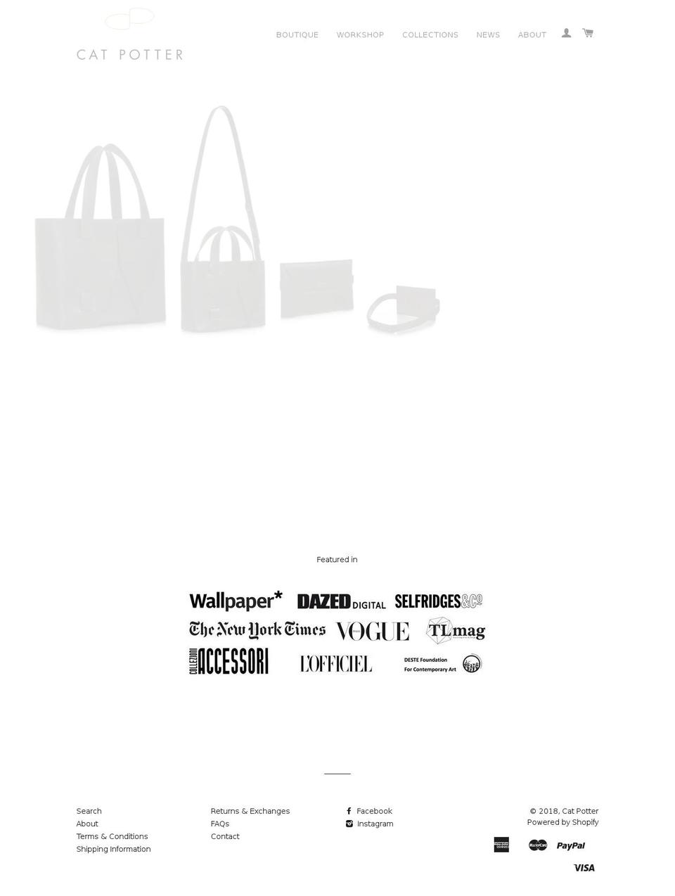 catpotter.com — Shopify storefront screenshot