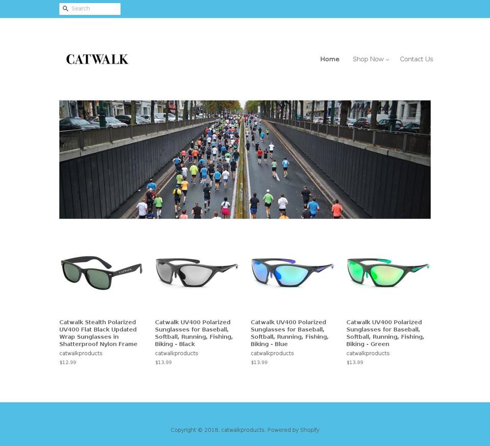 catwalkproducts.com — Shopify storefront screenshot