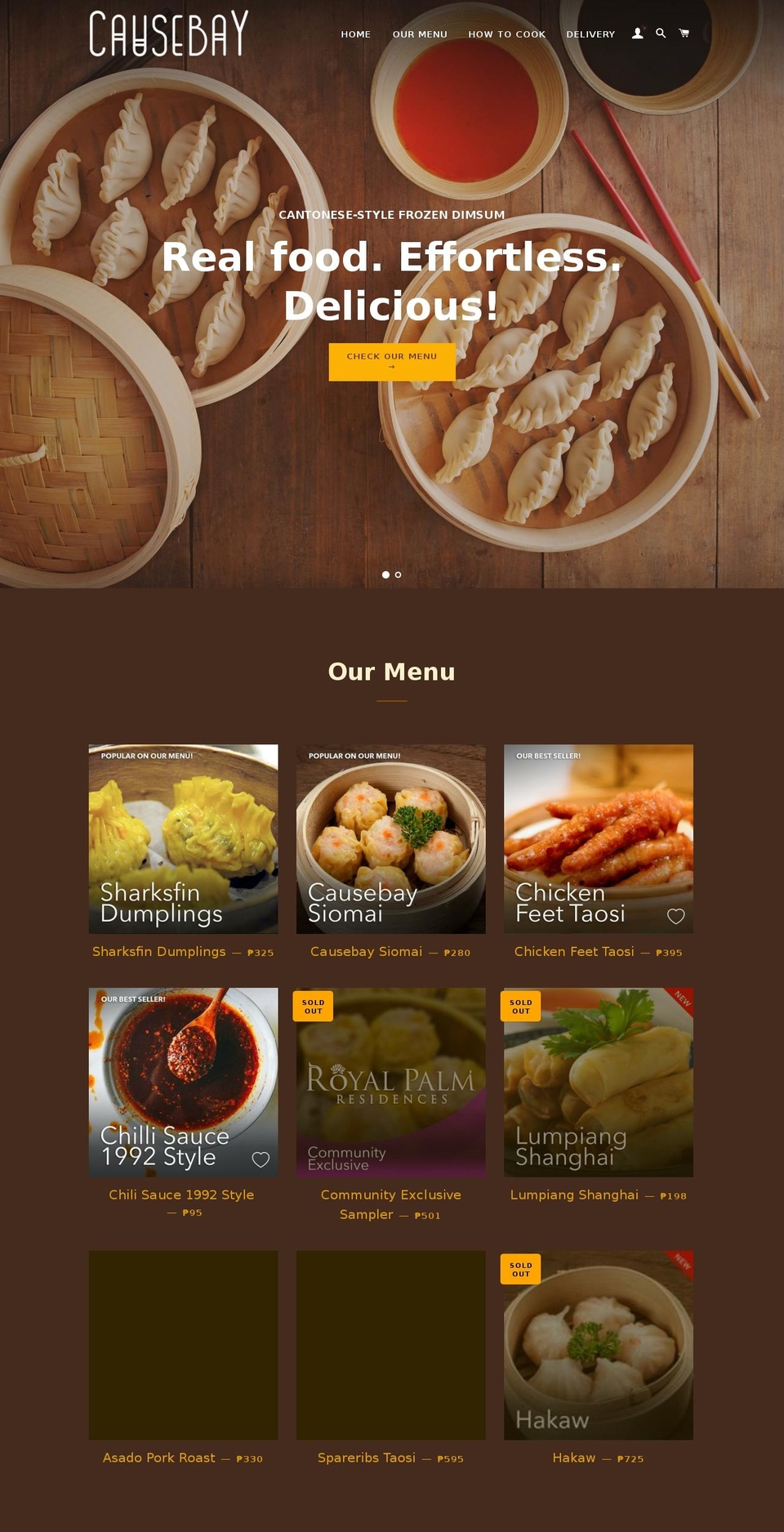 causebay.com — Shopify storefront screenshot