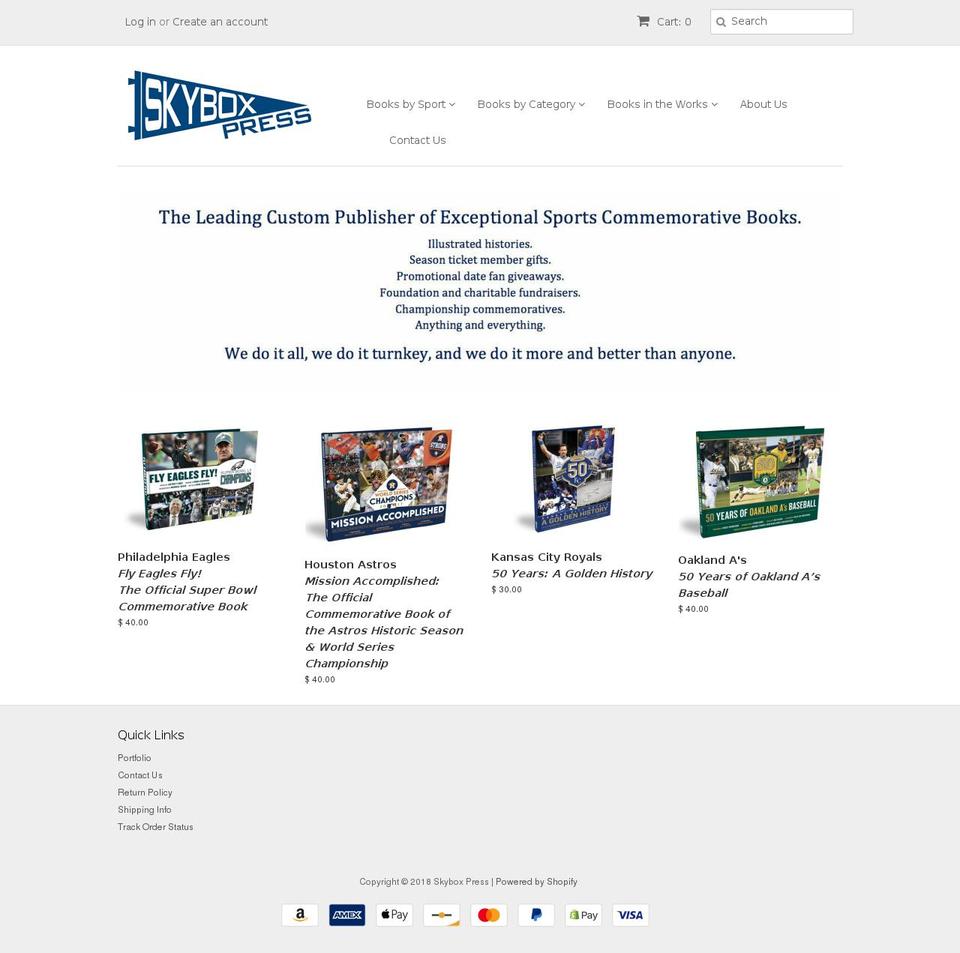 cavsbook.com — Shopify storefront screenshot
