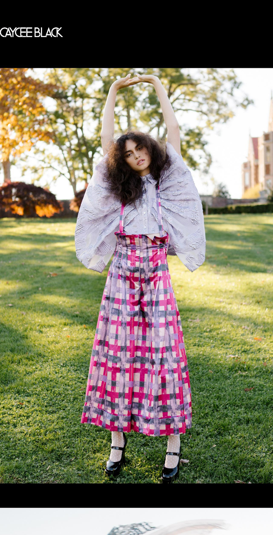 cayceeblack.com shopify website screenshot