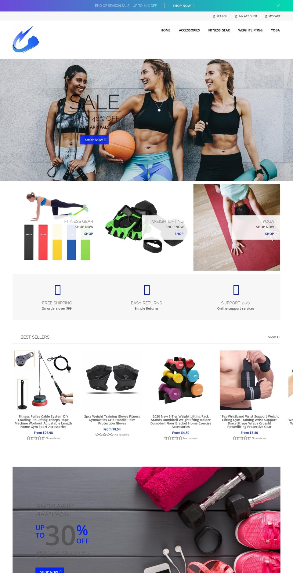 Fitness premier theme Shopify theme site example cbaglobalexpress.com