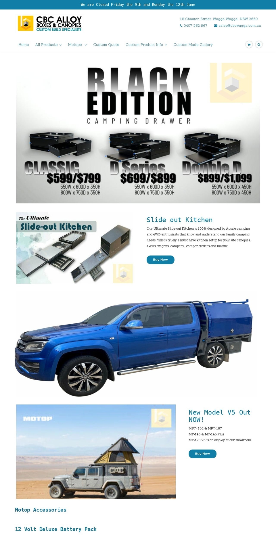cbcalloy.com.au shopify website screenshot