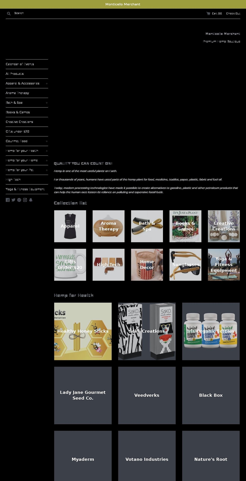 cbdepot.us shopify website screenshot