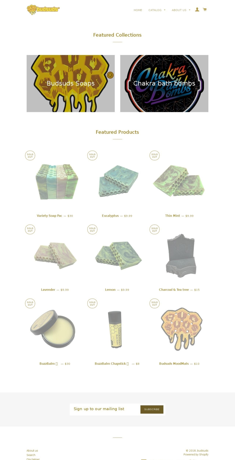 cbdsoaps.com — Shopify storefront screenshot