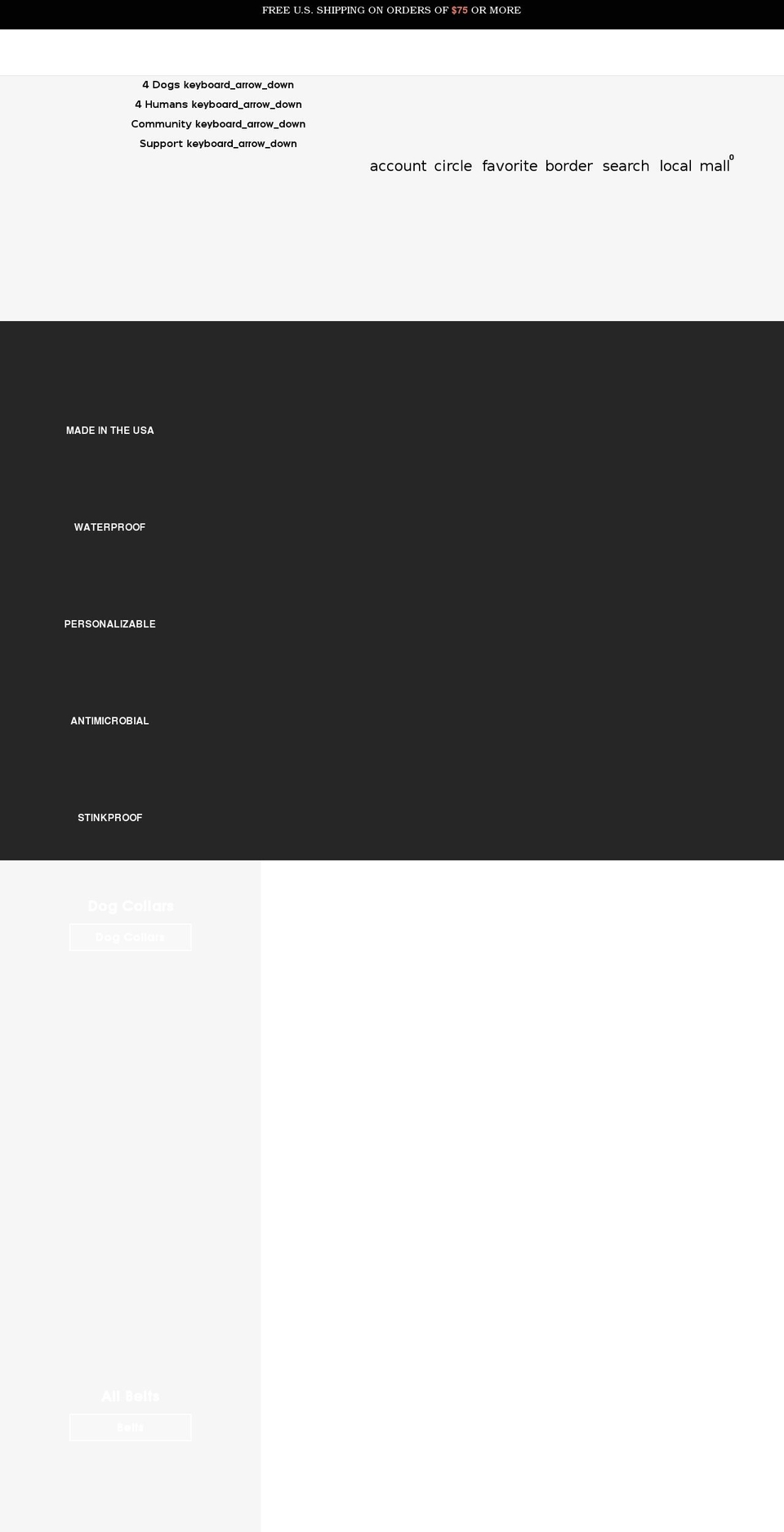 - Leash Upsell Shopify theme site example cbfootwear.com