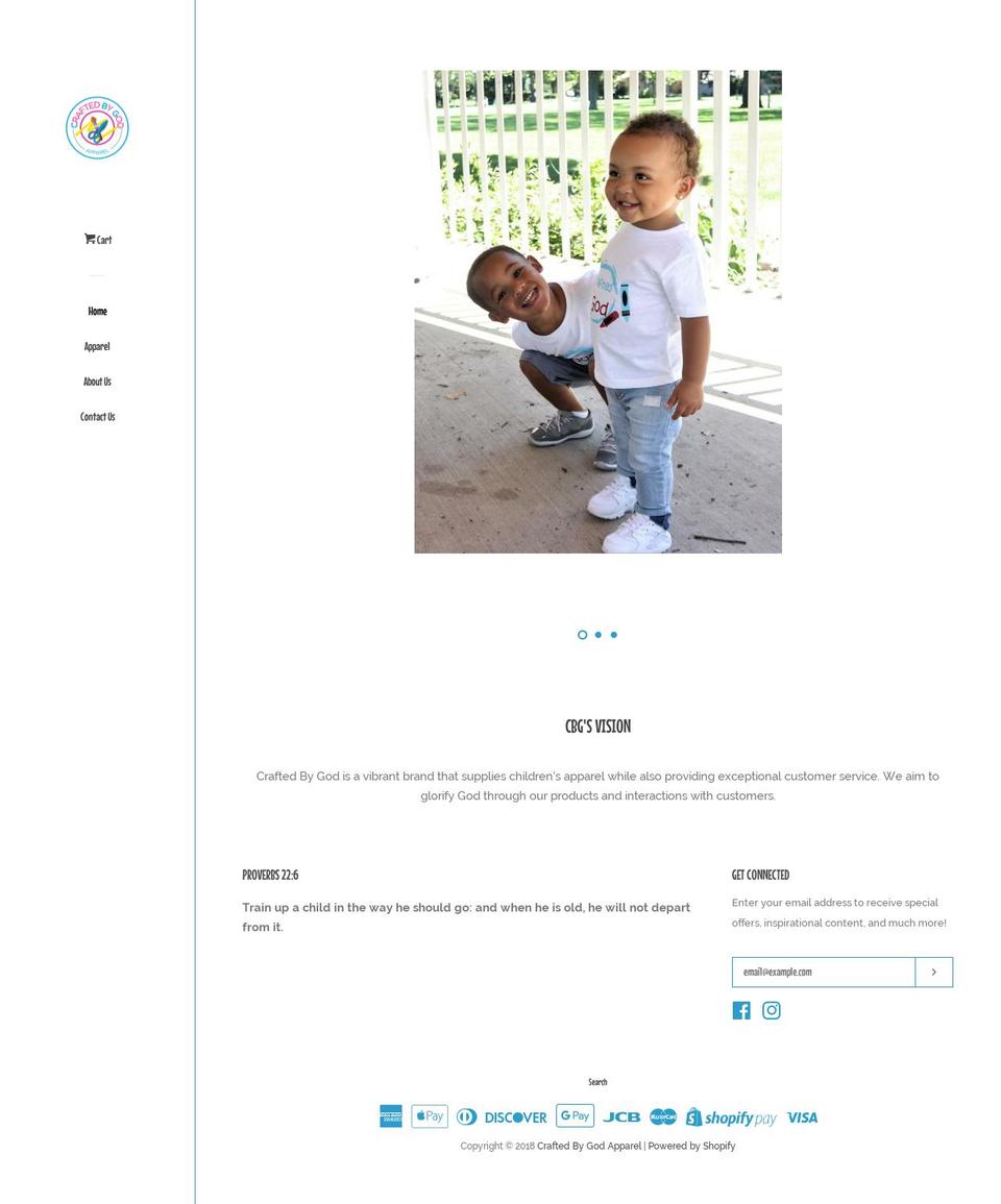 cbgapparel.com shopify website screenshot