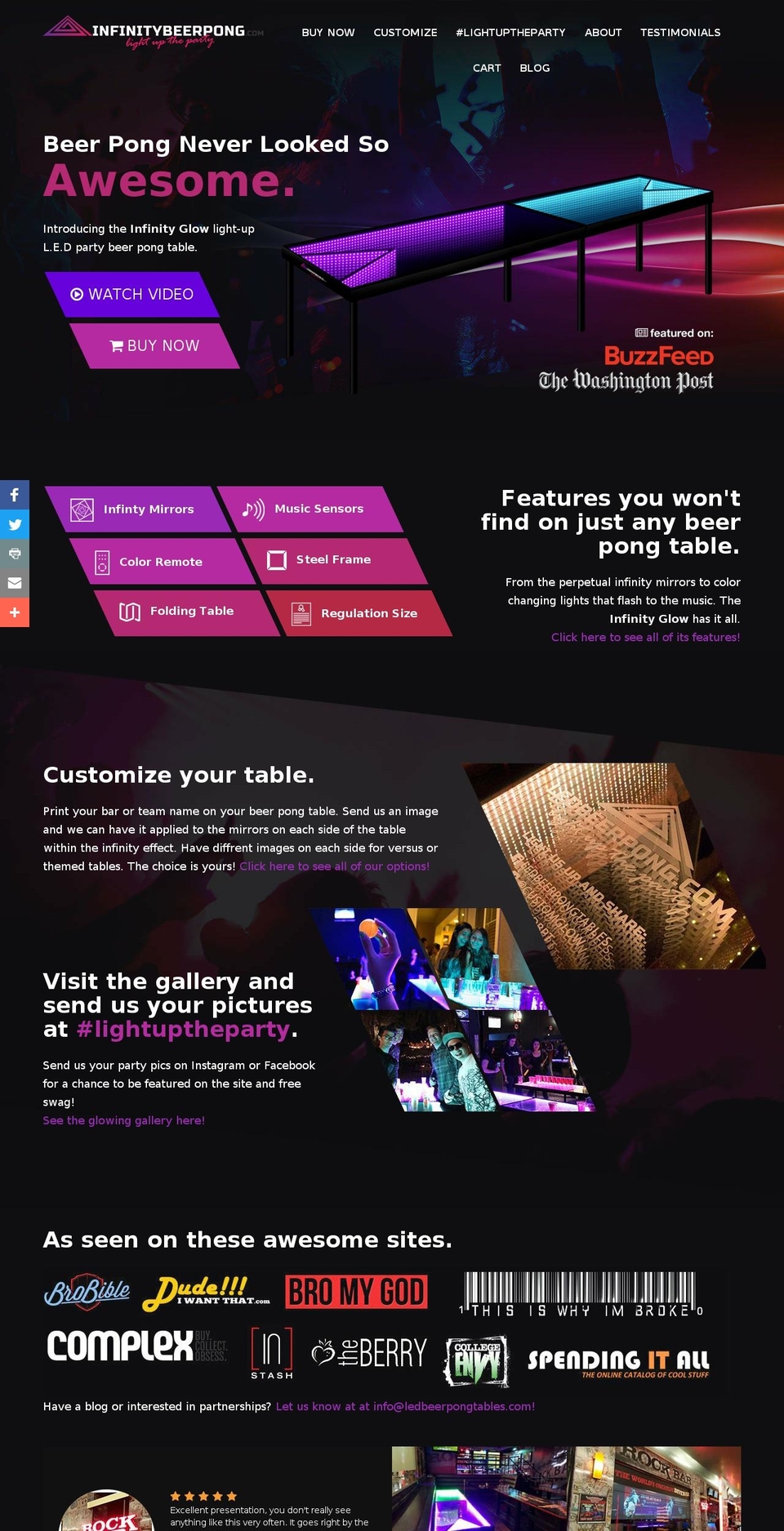 LEDBPT-2016 Shopify theme site example cbptables.com