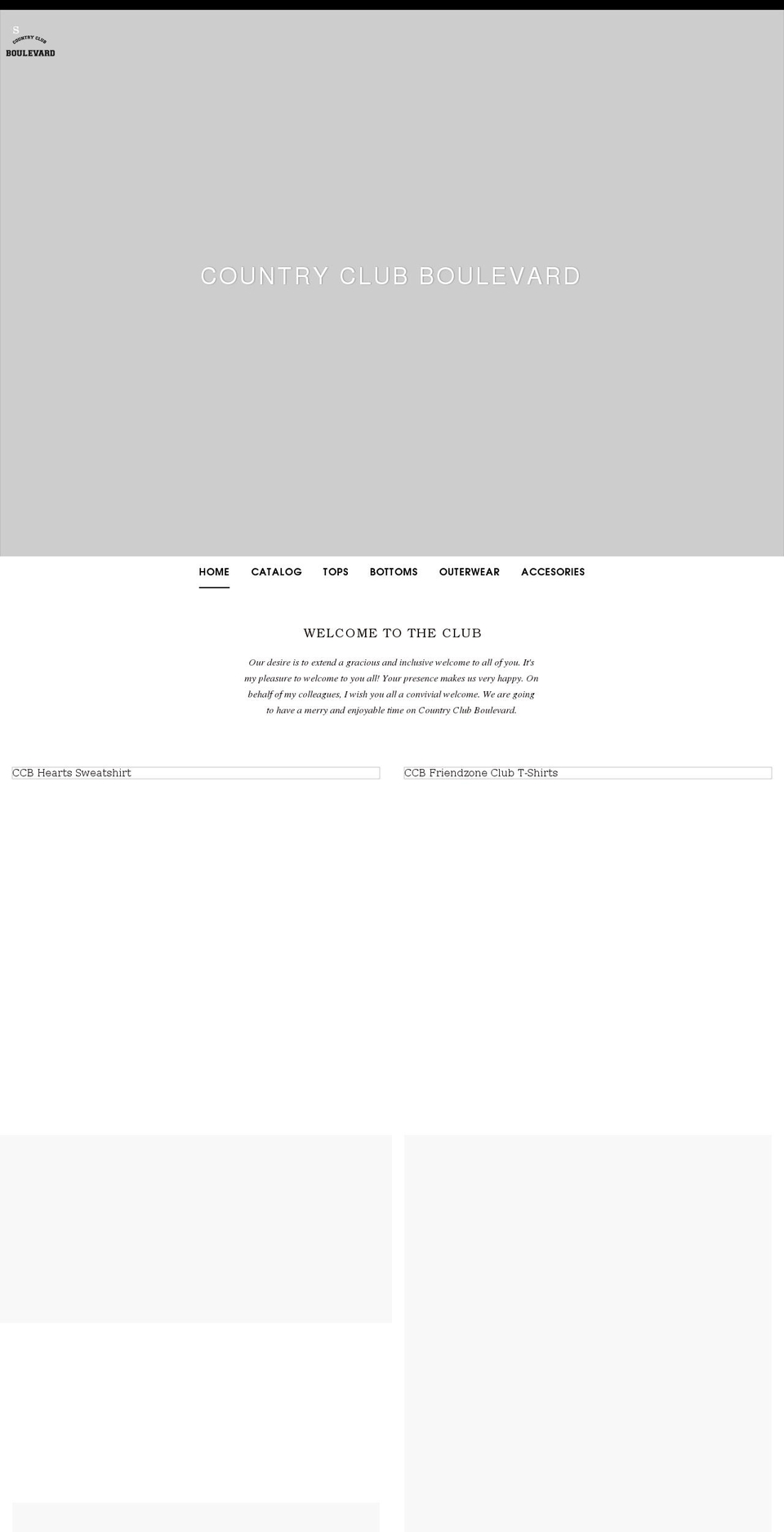 ccboulevard.net shopify website screenshot