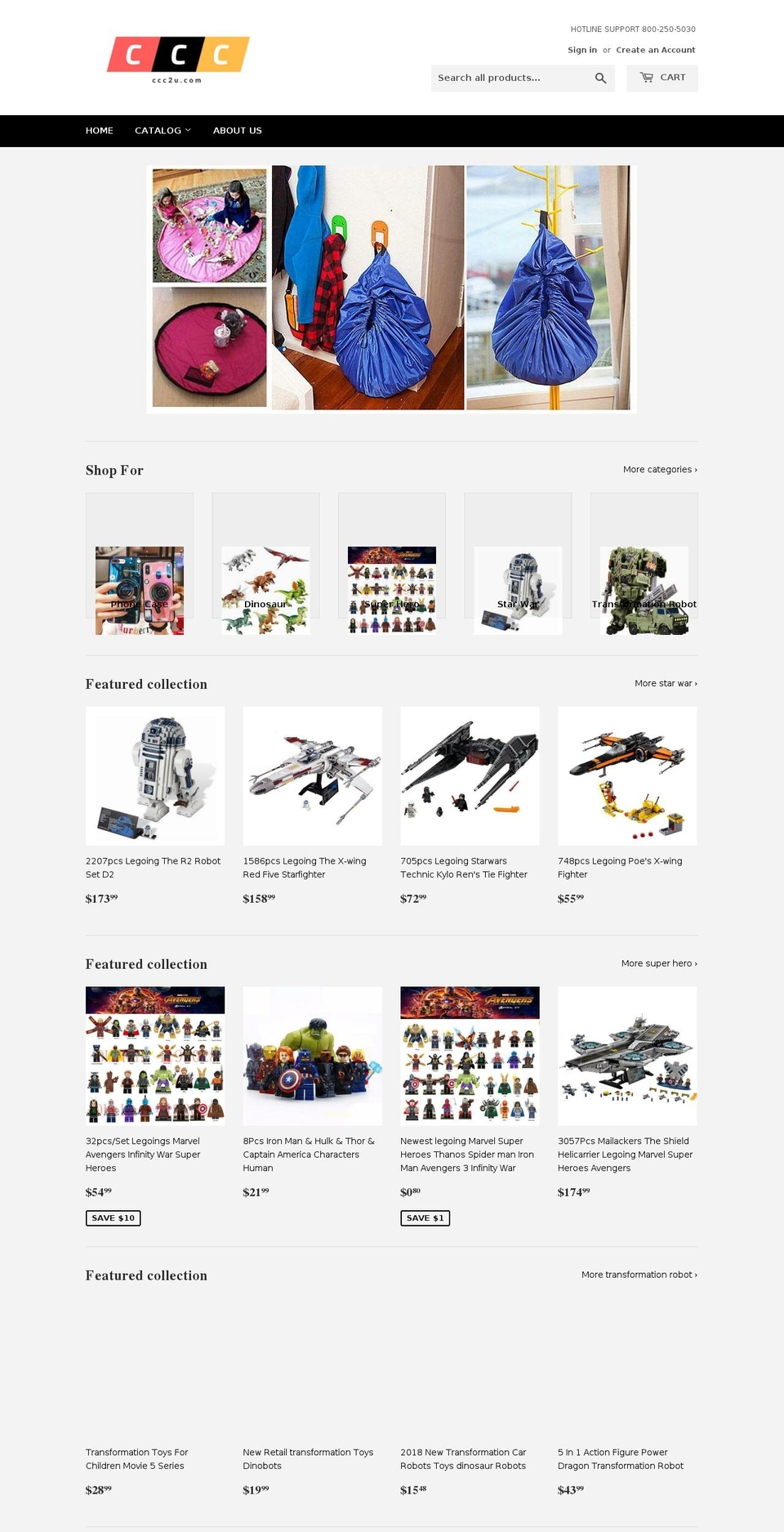 ccc2u.com — Shopify storefront screenshot