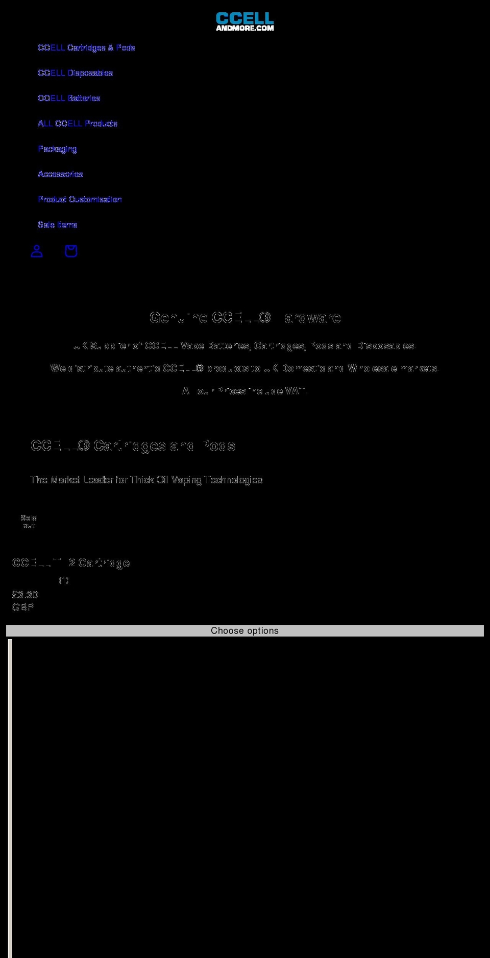 ccellandmore.com shopify website screenshot
