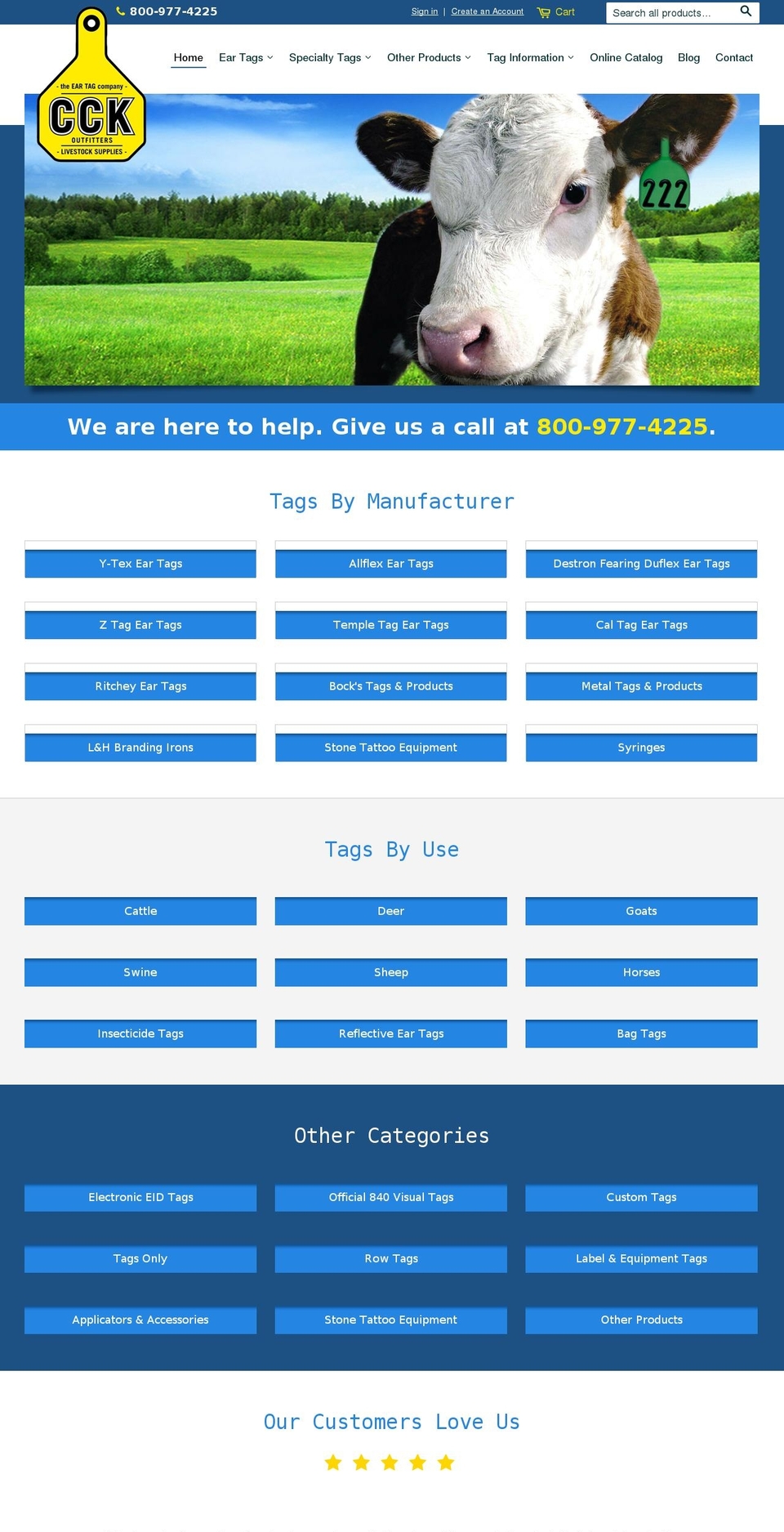 cckoutfitters.com shopify website screenshot