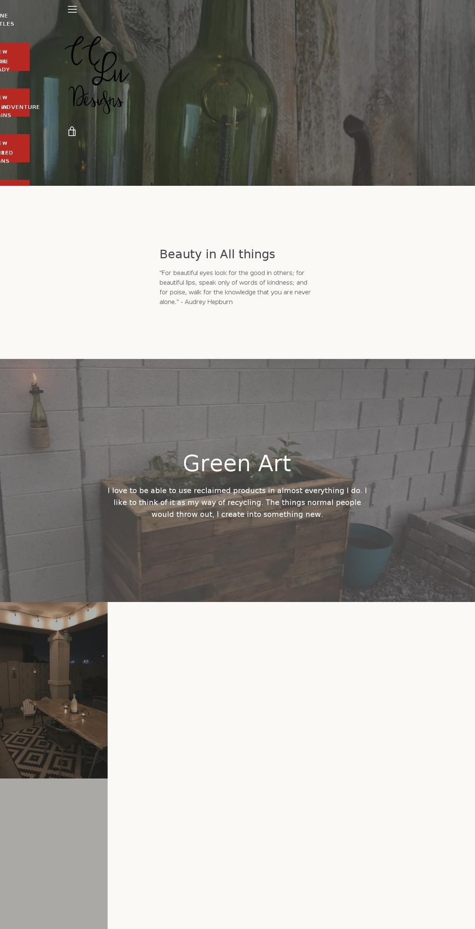 ccludesigns.com — Shopify storefront screenshot