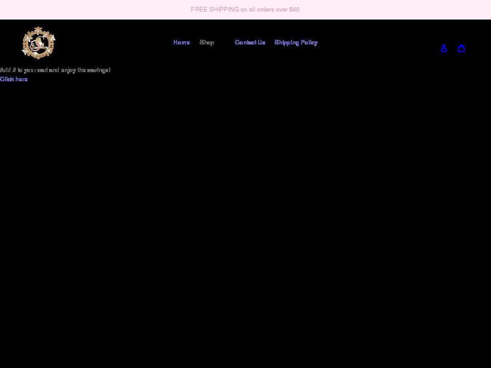 ccosmetics.shop shopify website screenshot