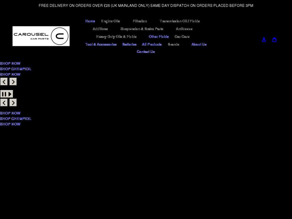 ccparts.co.uk shopify website screenshot