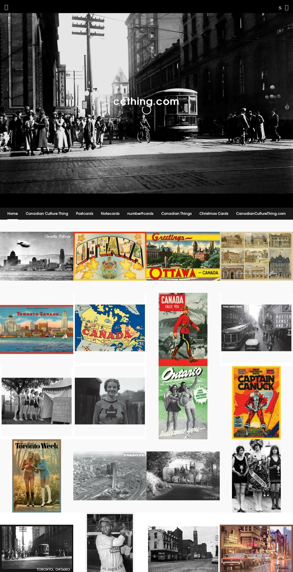 ccthing.com shopify website screenshot