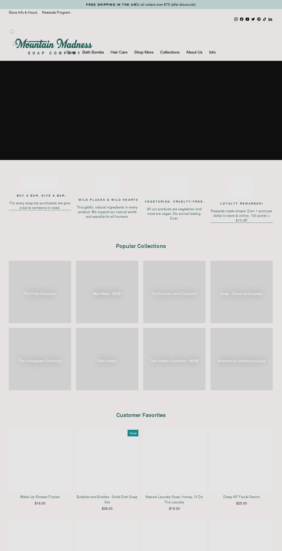 cdabathbombs.com — Shopify storefront screenshot