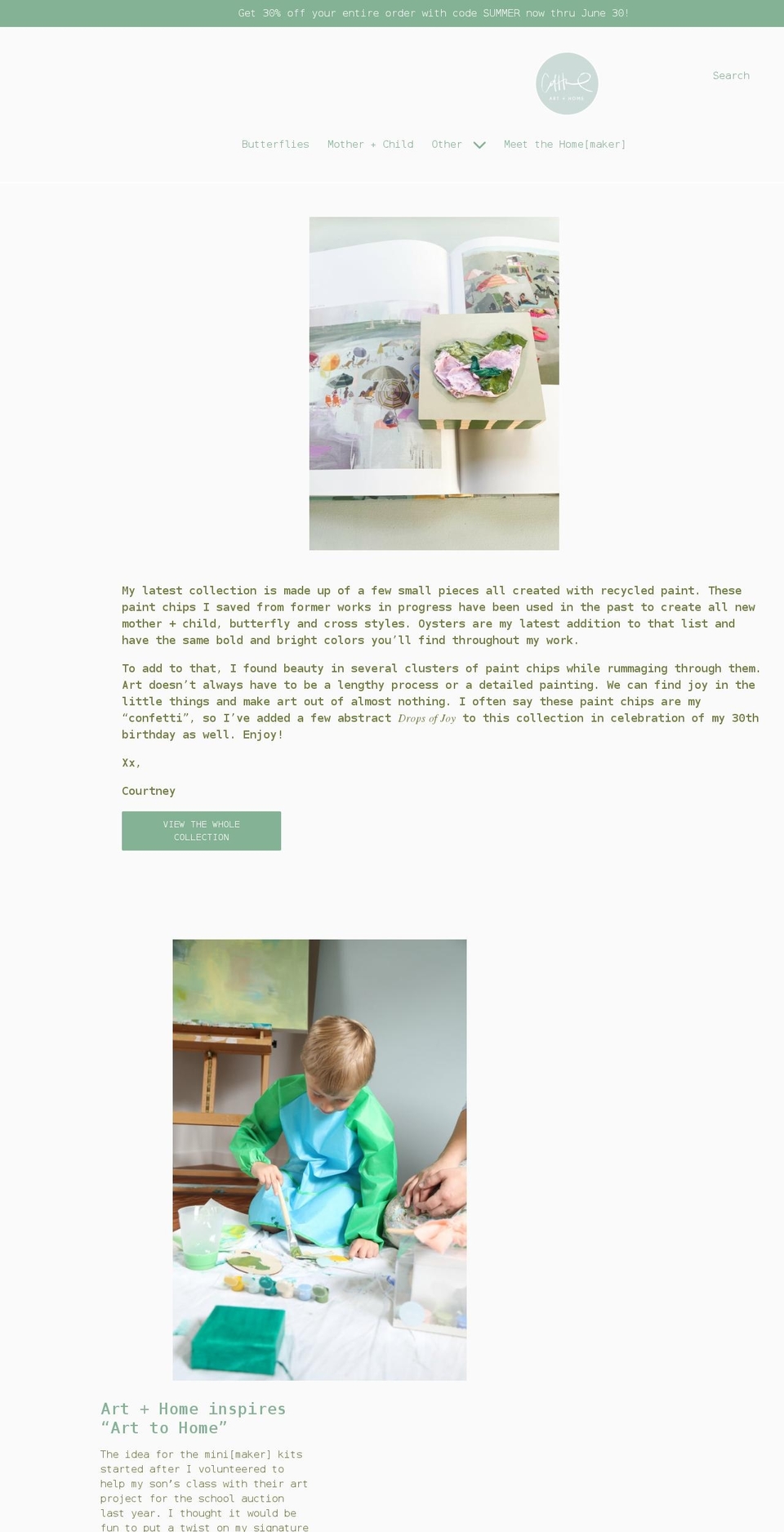 cdhummelart.com shopify website screenshot