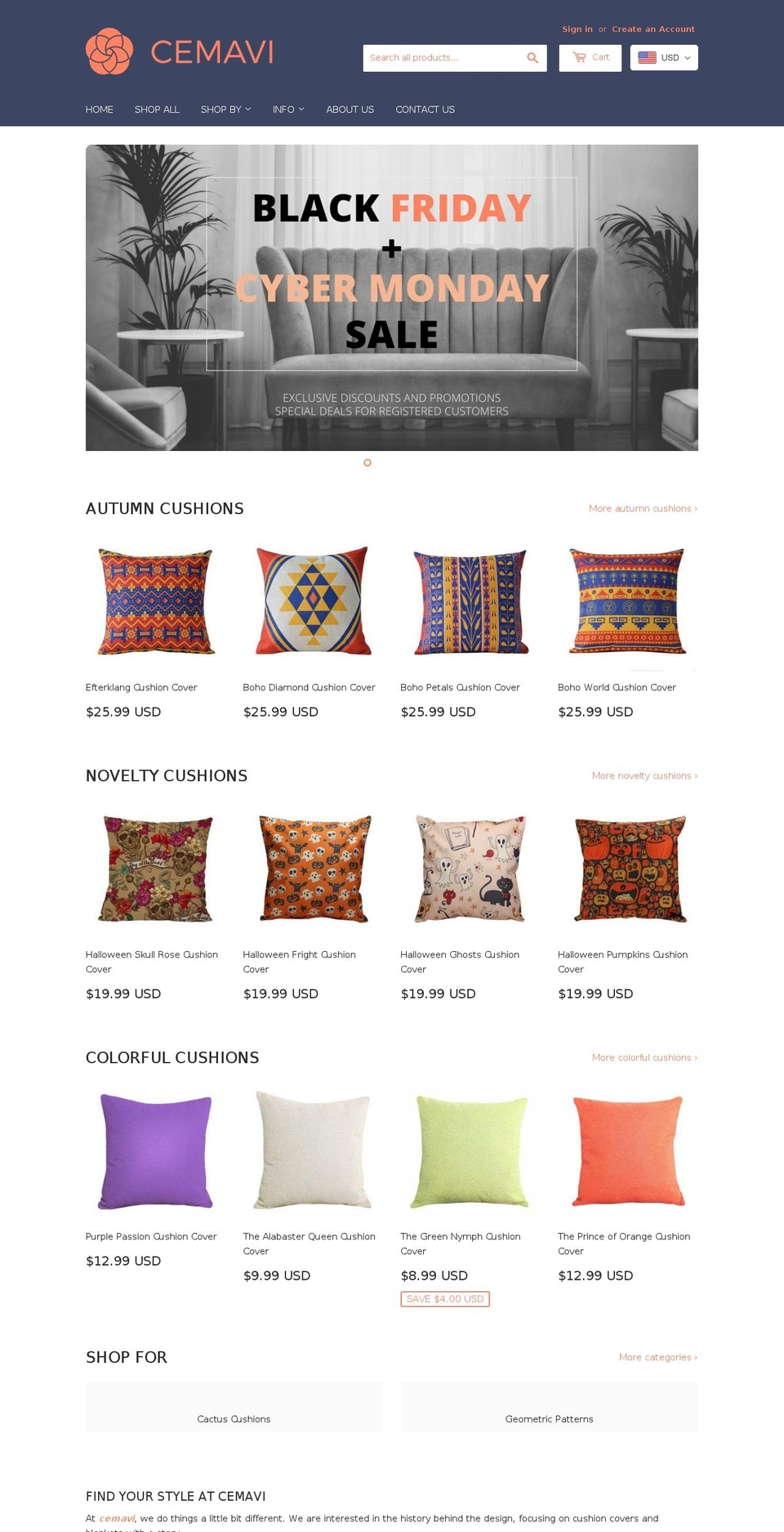 ce-ma-vi.com — Shopify storefront screenshot