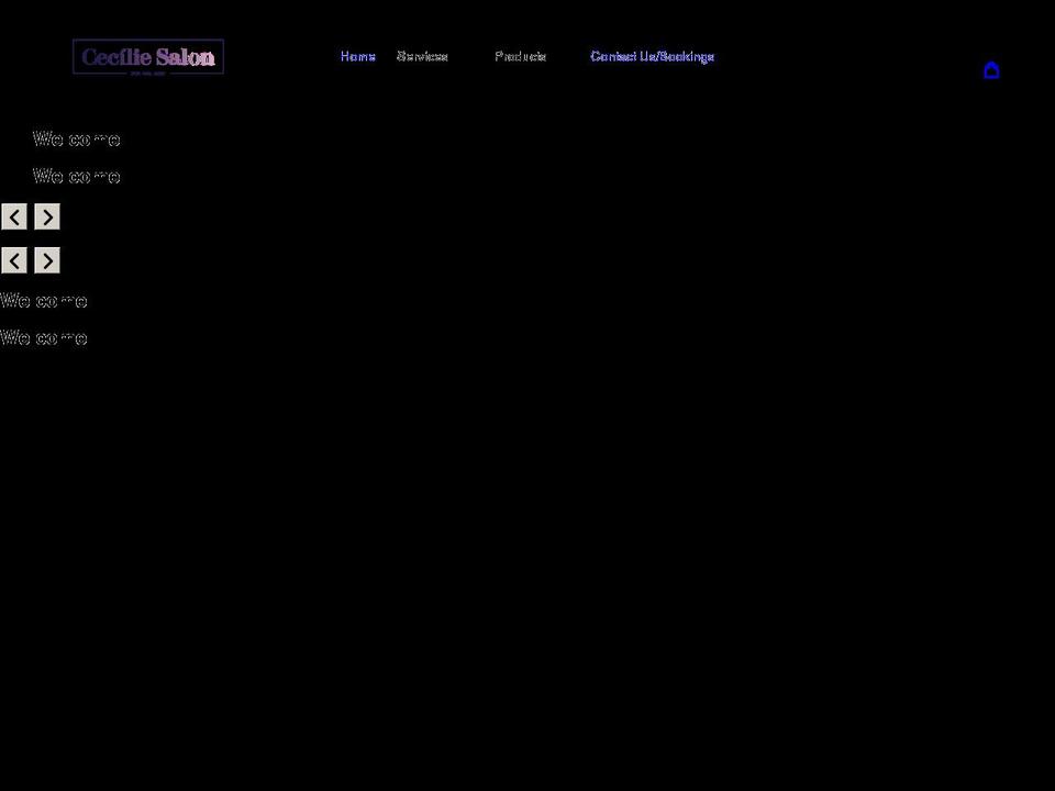 ceciliesalon.com.au shopify website screenshot