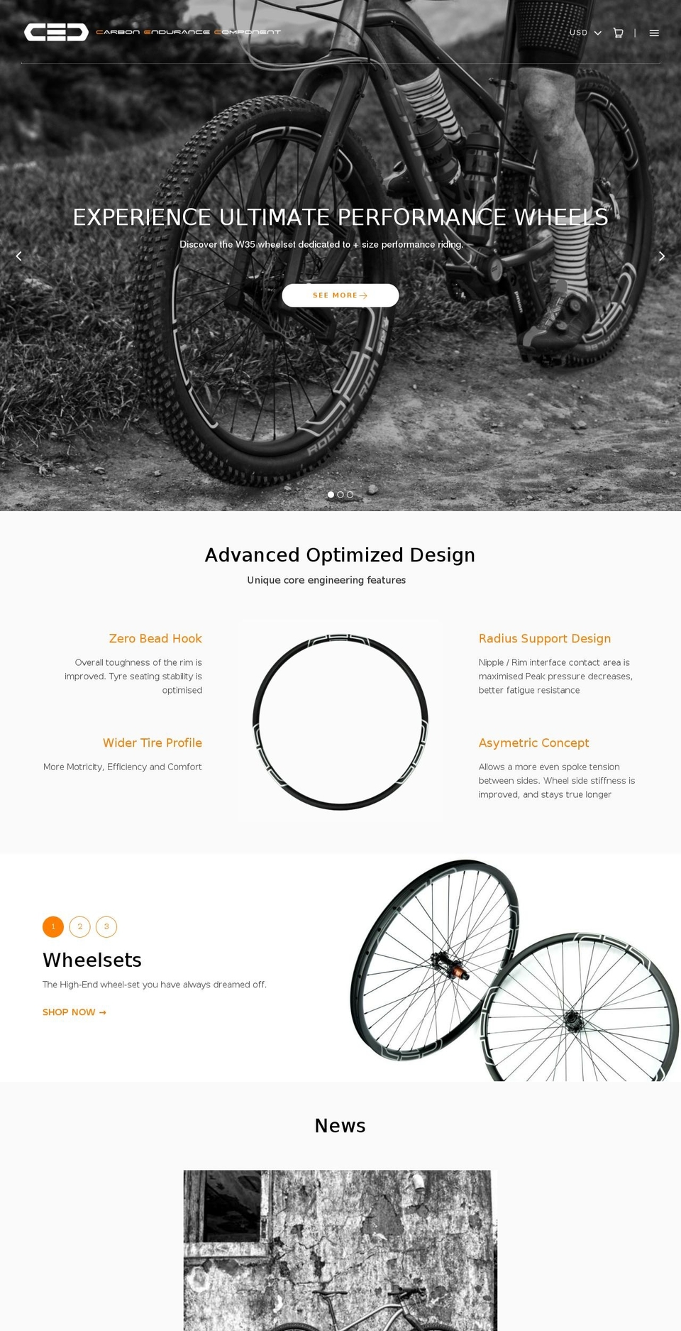 cecomponent.com shopify website screenshot