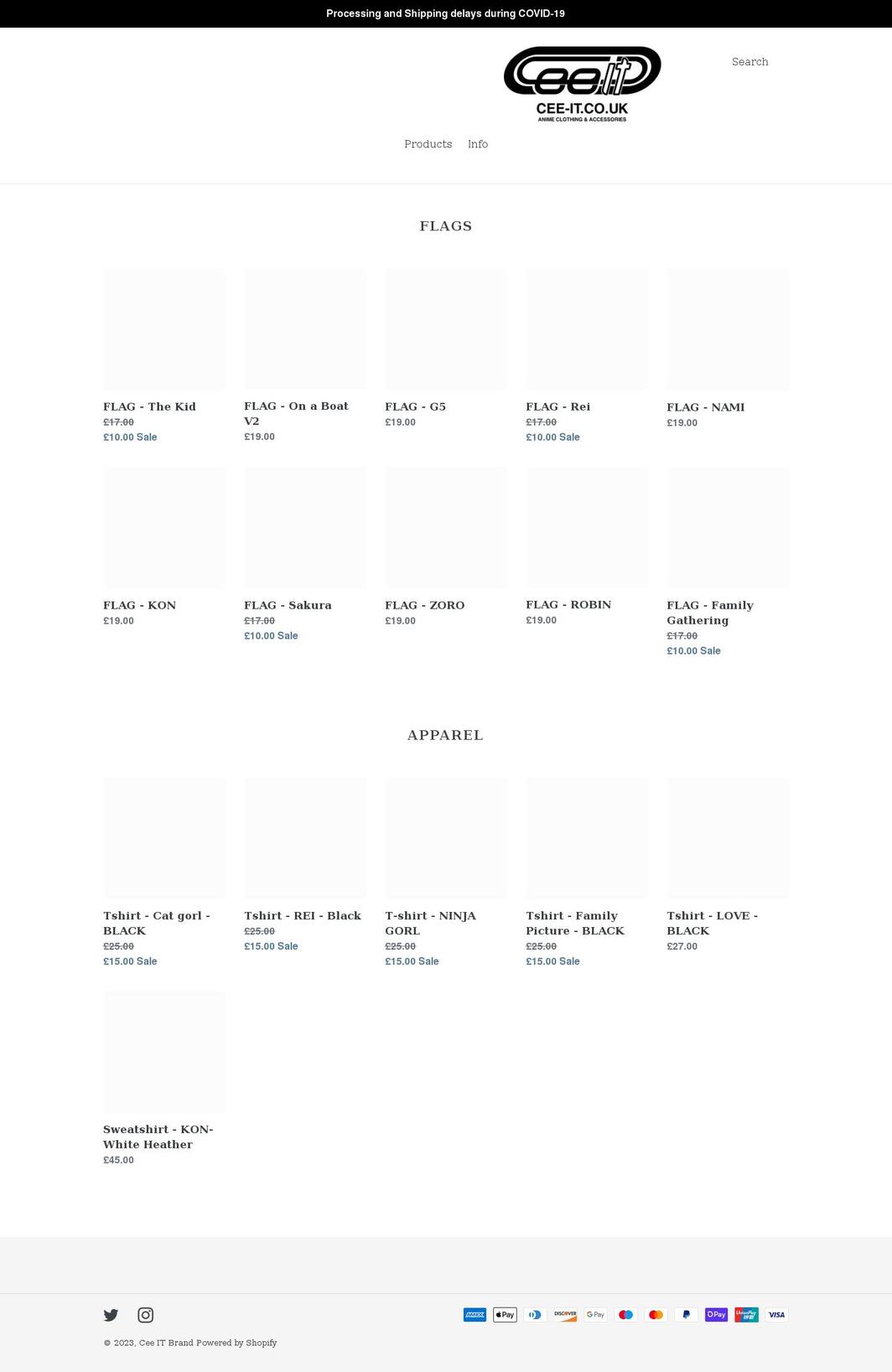 cee-it.co.uk shopify website screenshot
