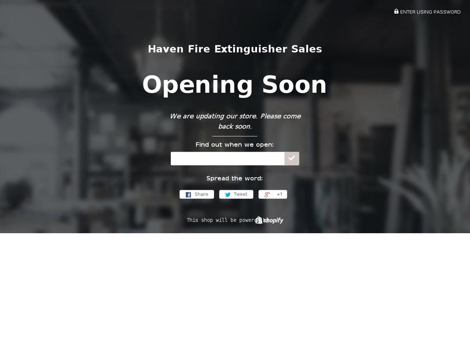 Fire Safety Sales Shopify theme site example ceilingfireextinguisher.com