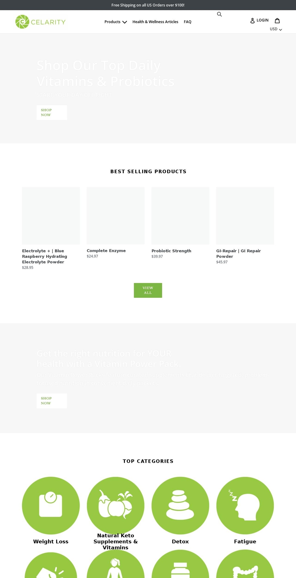 Copy of C Shopify theme site example celarityhealth.com