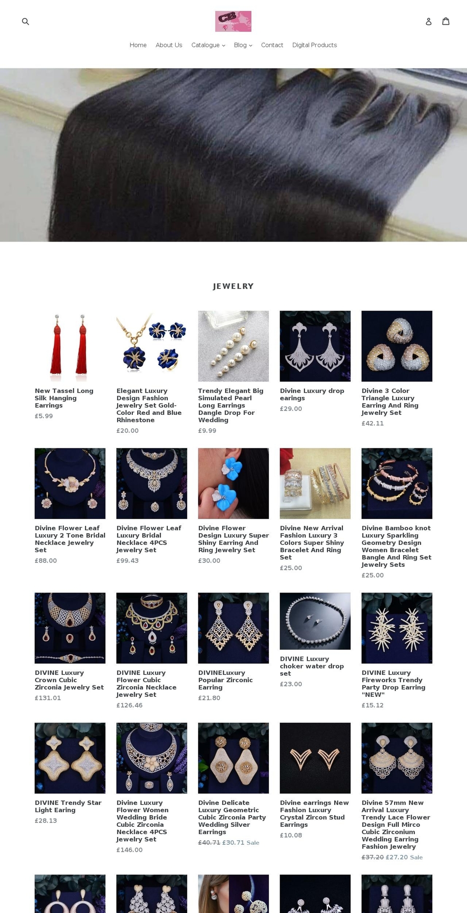 celebratebeautystore.com — Shopify storefront screenshot