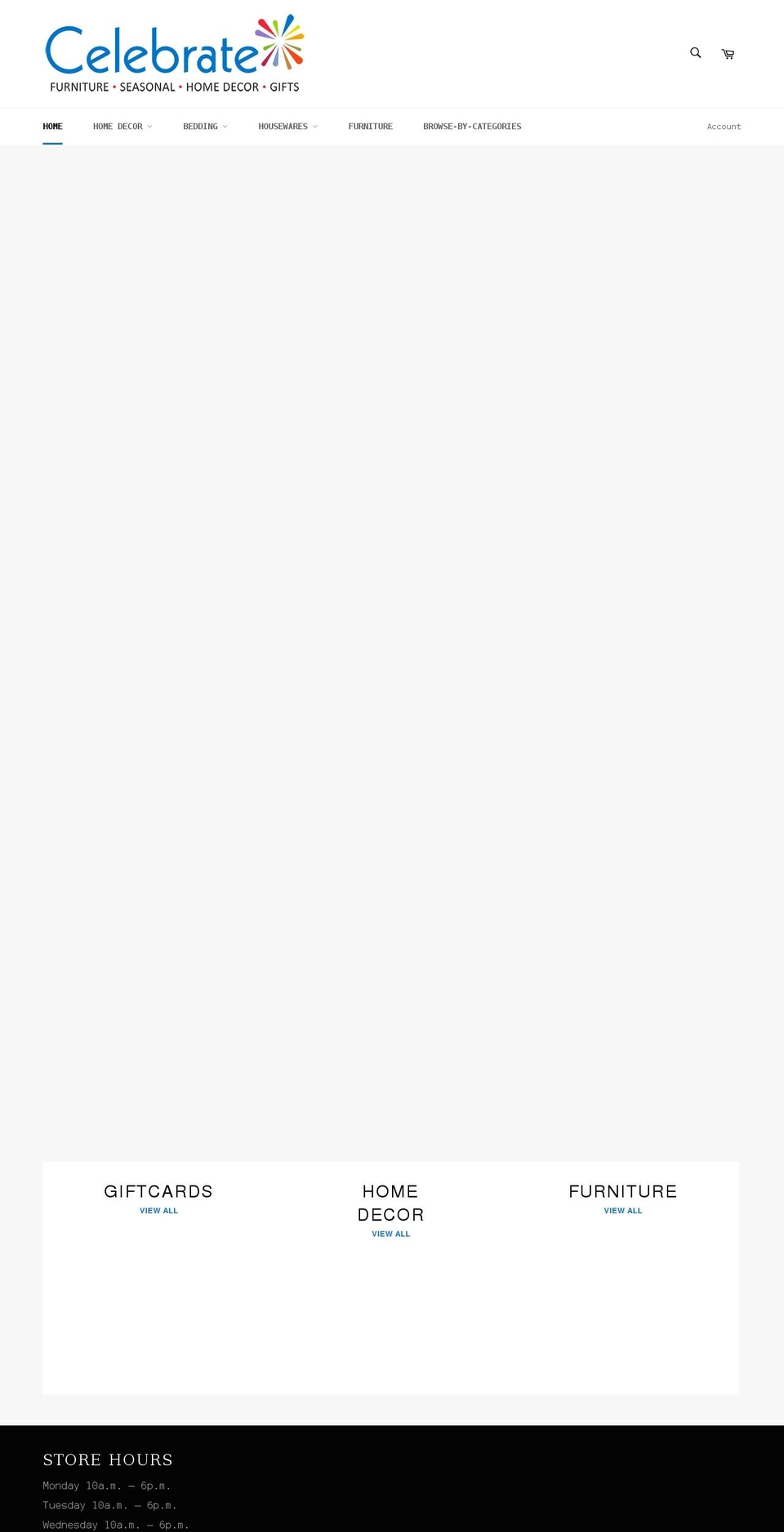 celebratedeals.com shopify website screenshot