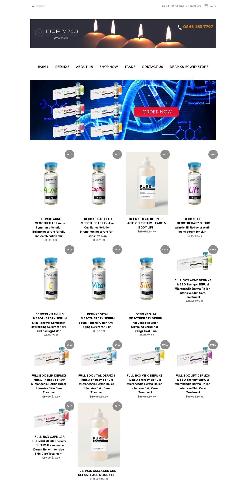 celebritiesecrets.com — Shopify storefront screenshot